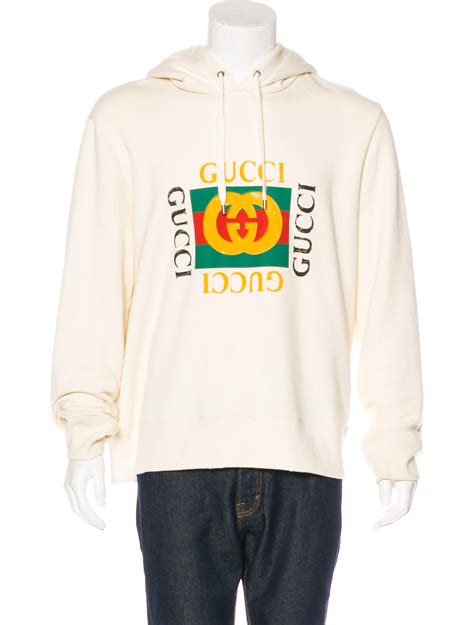 hoodie gucci precio|gucci distressed hoodie.